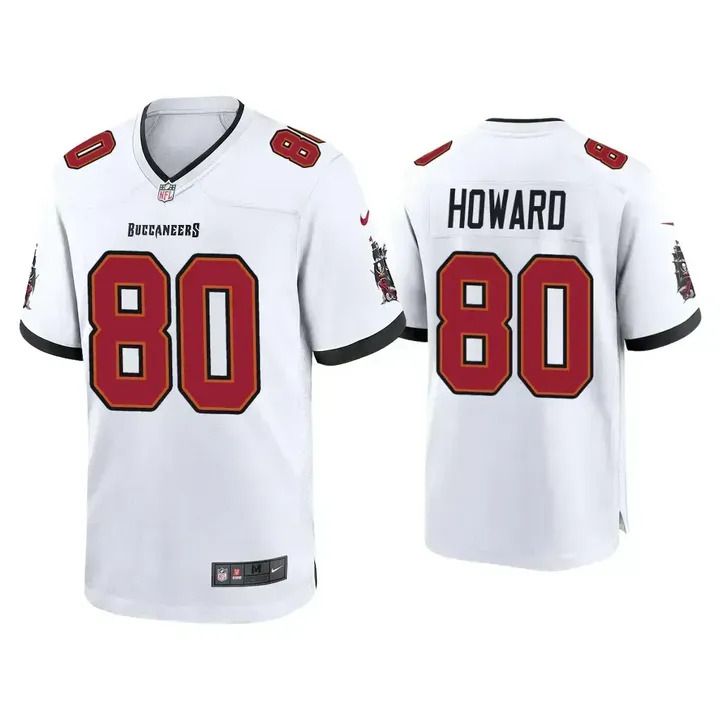 Men Tampa Bay Buccaneers 80 O.J. Howard Nike White Game NFL Jersey